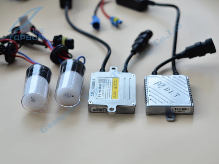 Фары комплект ДЛТ F3t быстро Bright Ac 35 Вт балласта и Cnlight ксеноновая шарообразные лампы H1 H3 H7 H9 H11 9005 9006 D2h