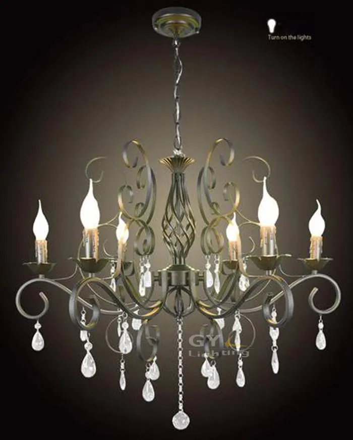 Дизайнер kristal lampen Металл Кристалл открытый подвесные светильники дома Освещение Висит настенный светильник para кварто блеск lamparas colgantes