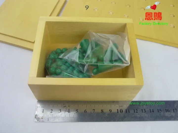 5025 доска разделения материалы montessori набор для дома и школы образовательные Развивающие игрушки для детей Детские деревянные игрушки