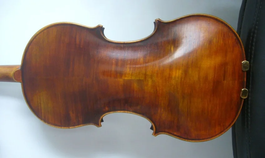4/4 Полный размеры Guarneri 1743 Античная Старый скрипки, ebony tailpiece, клена chinrest