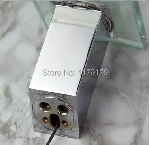 LED бассейна LED 3 вида цветов кран сидя кран, медь хром отделки кран sq23