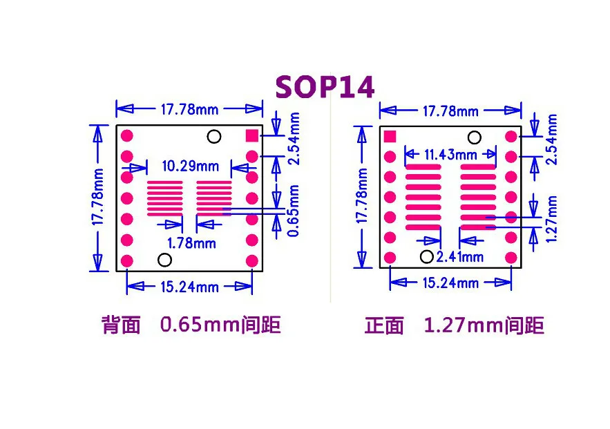 20 шт TSSOP14 SSOP14 SOP14 для DIP14 передаточная плата погружения кнопочный экран шаг адаптер