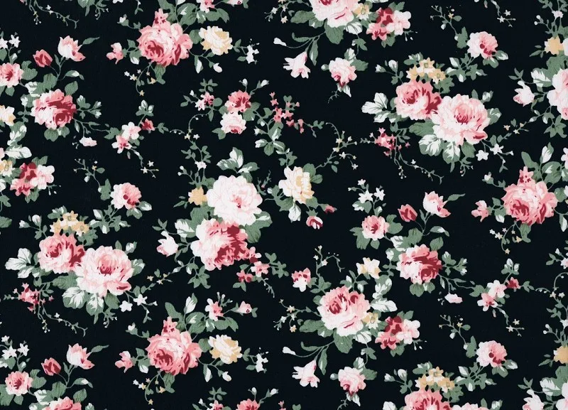 Hot Sale Black Roses Flowers 100 Cotton Fabric 2 Yards Width 1 45 Meter Wholesale Poplin Fabric Floral Fabric 100 Cotton Fabric Cotton Fabricpoplin Fabric Aliexpress