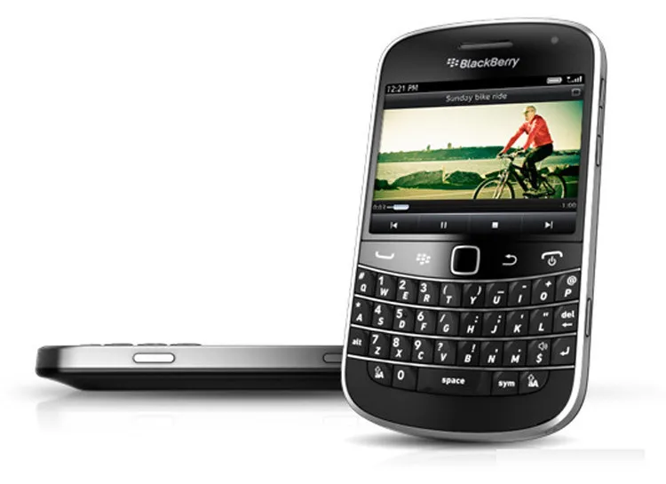 Отремонтированный Blackberry 9900 Bold Touch разблокированный 3g Смартфон QWERTY+ сенсорный экран 2,8 дюйма, WiFi, gps, МП