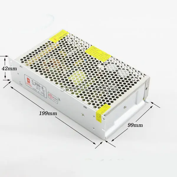 Импульсный источник питания 5v 40a 200w источник питания ac 110 v-220 v к dc 5v для светодиодных лент светильник