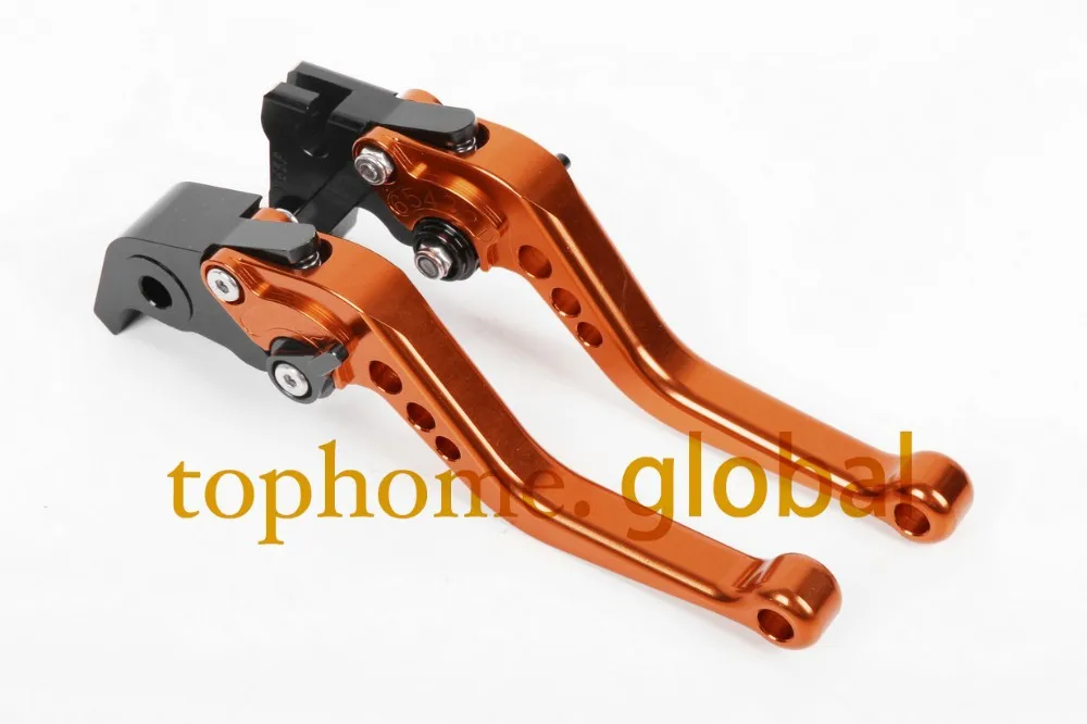 Оранжевый цвет для KTM 990 SMT 2010 CNC тормозные рычаги сцепления Короткие аксессуары для мотоциклов
