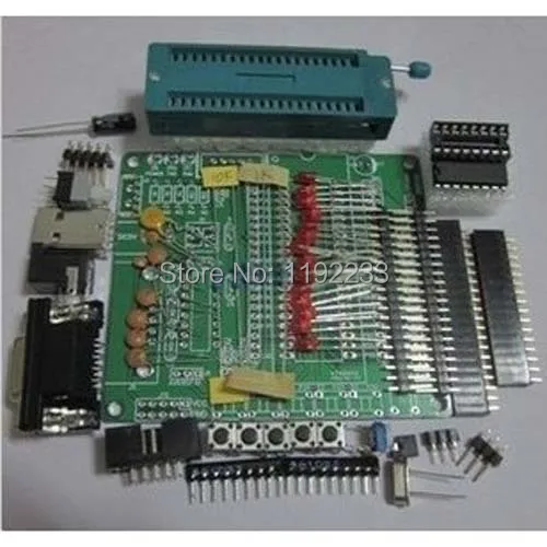 DIY обучения доска комплект STC89C52 51/AVR MCU развитию/обучения борту запасных Запчасти