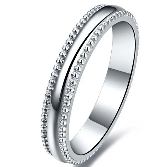 THREEMAN 0.7Ct бриллиантовые кольца для пар Solitaire влюбленные романтическое Серебро Белое золото Цвет Любовь Синтетические Кольца Бриллианты