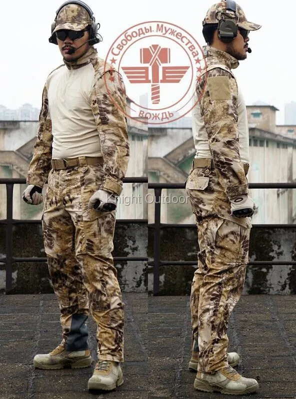 Гремучая Pro. BDU боевая рубашка и тактические брюки в Kryptek Mandrake камуфляжная охотничья одежда