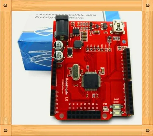 Бесплатная доставка! Кленовый лист Совет по развитию/STM32 СКМ упрощенный обучения доска