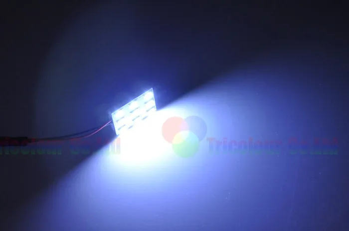 AutoEC 100x Светодиодная панель для автомобиля светильник 5630 5730 9 SMD светодиодный светильник внутренняя лампа для чтения с гирляндой t10 ba9s адаптер белый 12v# LL26