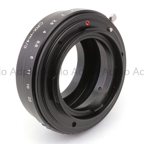 Переходник для объектива Pixco Крепление объектива Contarex CRX к объективу Micro4/3 M4/3 GM1 Камера GX7 GF6 GH3 E-PL6 E-P5 E-PL5 и бесконечной фокусировкой