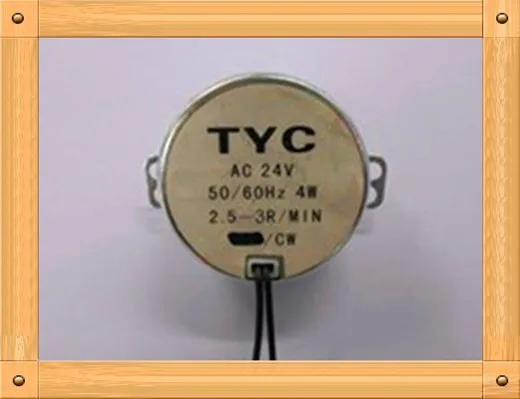 5 шт. TYC-50 AC24V/4 Вт постоянный магнит синхронный двигатель/Редуктор 2,5-3 микропереключатель модуль датчика