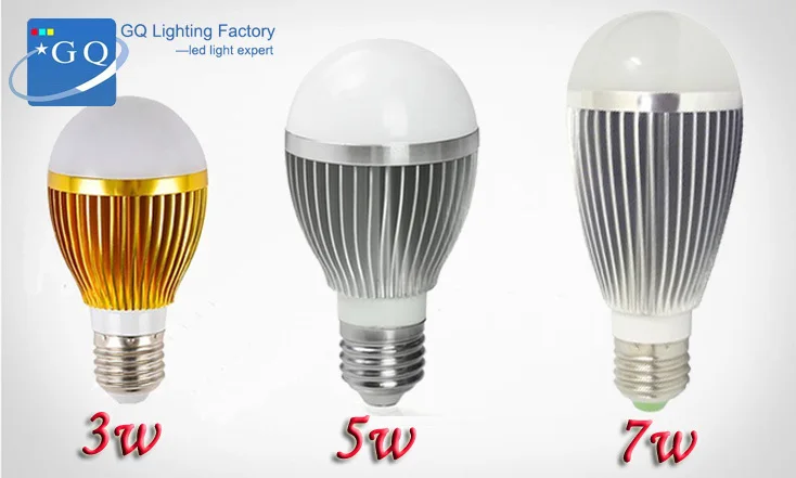 Прямая с фабрики продажи DHLFedEX 7LED ЛАМПА точечные светильники E27 или E14 LED Крытый свет 110 В- 240 В Лидер продаж
