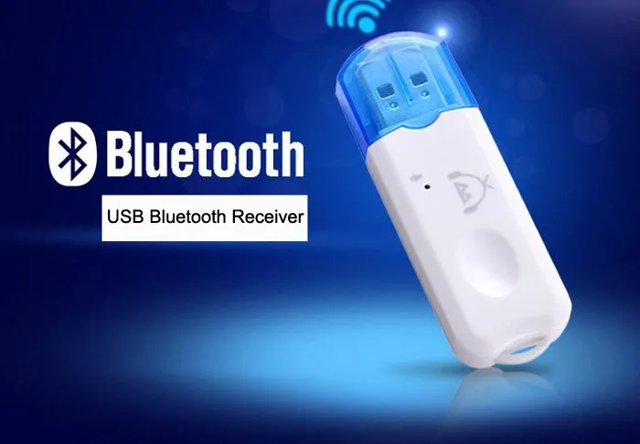 Bluetooth беспроводной приемник USB аудио приемник стерео Bluetooth 4,0 для USB усилитель динамик музыкальный конвертер Белый