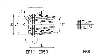 ER 11 цанговый патрон 4 шт. 1/8 3,175 мм держатель инструмента для ЧПУ мотор шпинделя на фрезерный станок с ЧПУ