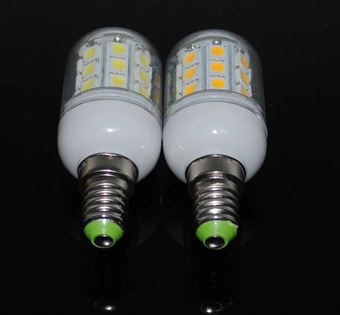 Бесплатная доставка E14 36 5050 SMD Светодиодная лампа Spotlight 6 Вт 5050 SMD LED 220 В E14 36 LED 5050 360 градусов мини-светодиодные лампы