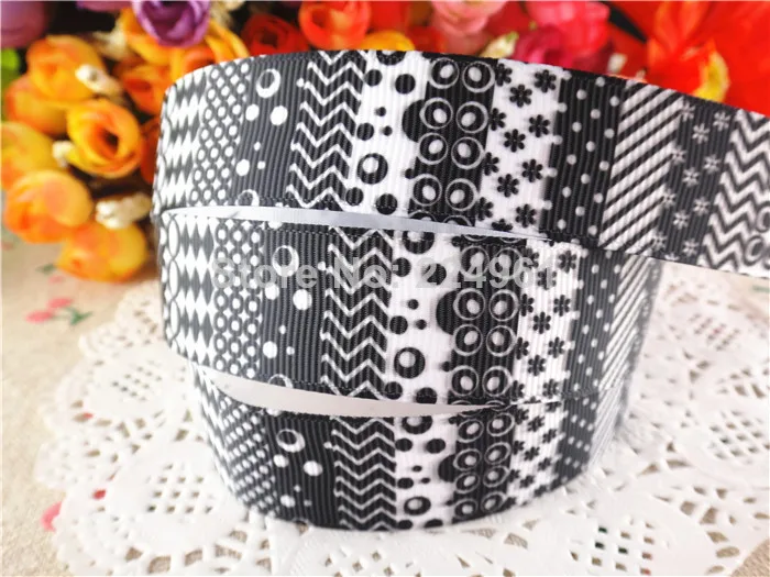 Новое поступление 7/8 ''(22 мм) для поделок печатных Grosgrain ленты мультфильм лента поделки волосы луки 50 ярдов wq14052429