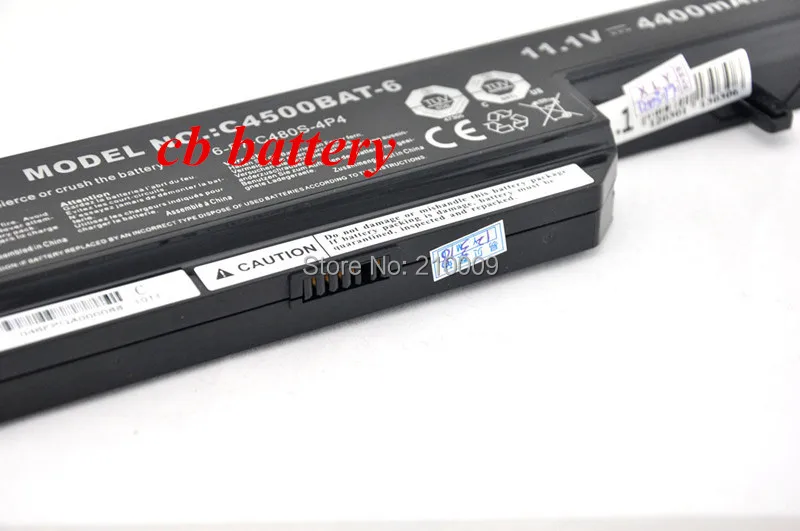 Оригинальные батареи ноутбука W540BAT-6(11.1 В 48.84Wh) для W540eu W54eu W550 W550eu