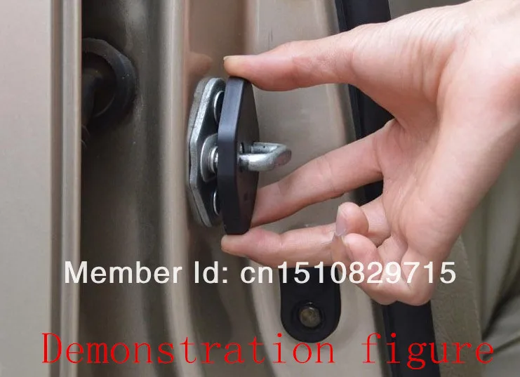 Замок двери пряжки украшения 4 шт для Renault Koleos 2008 2009 2010 2011 2012 2013