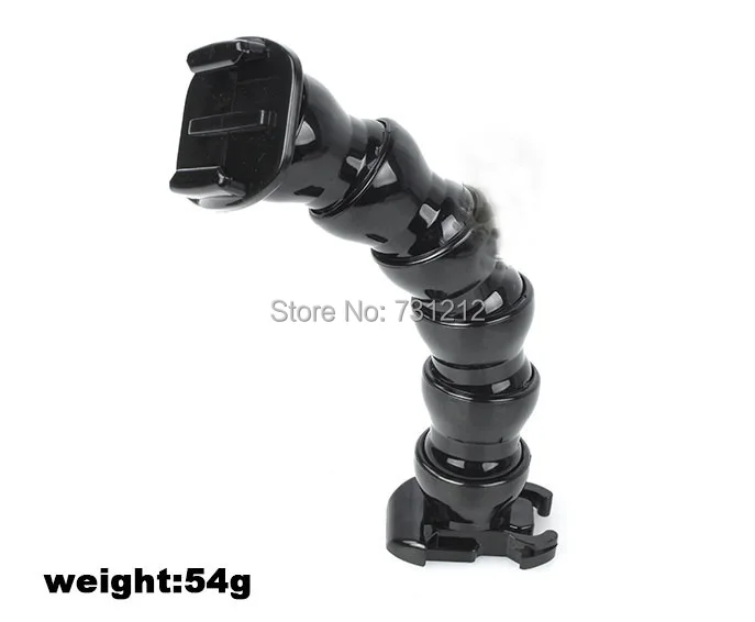 Совместных челюстей Flex Clamp гибкий зажим Крепление+ Регулируемая шейка для экшн-Камеры Gopro Hero 4 Hero 4 3+ SJCAM SJ4000 xiaomi Yi Action Камера