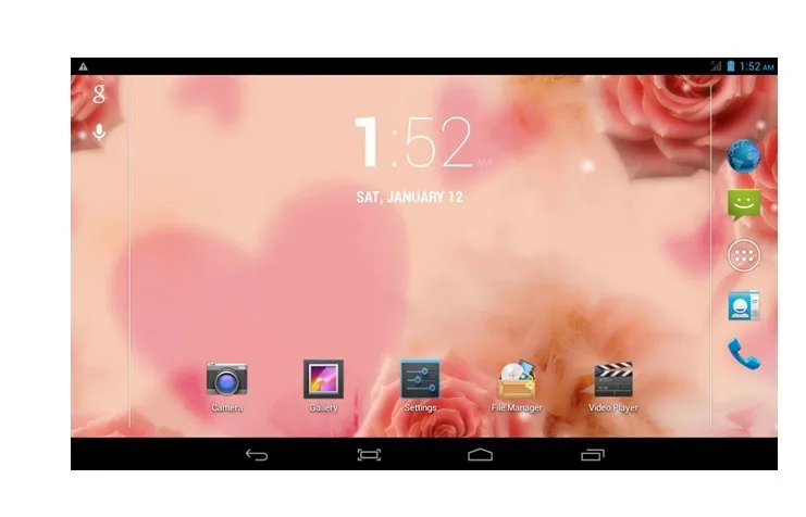 3g сотовый телефон Tablet PC MTK8382 gps, Bluetooth, FM радио, 4 ядра 10,1 дюймов ips Android 4,2 Dual SIM 8 ГБ карта Золотой