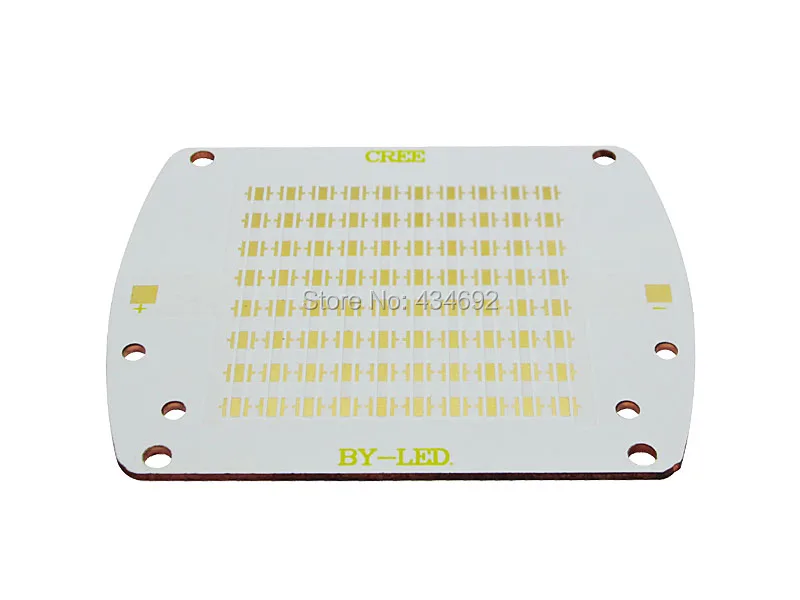 80 пятна светодиодные лампы База bondling Pad 3535 Медь печатной платы 82(l)* 66(Ш)* 1.6(В) мм для CREE XPG XT-E XP-E Epileds semileds СИД Бусины