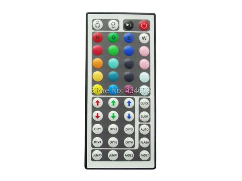 1 шт. LED Дистанционное управление DC24V 44-ключ Инфракрасный RGB LED Управление Лер+ Дистанционное управление для 5050 RGB Светодиодные Ленты