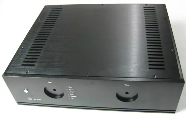 Полный алюминиевый усилитель мощности шасси/AMP Корпус/Чехол PSU BOX DIY