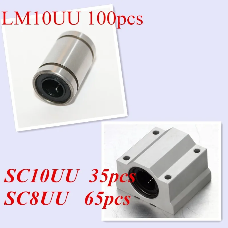 Lm SC объединить: 65 шт. из SC8UU+ 35 шт. из SC10UU+ 100 шт. из LM10UU ЧПУ части