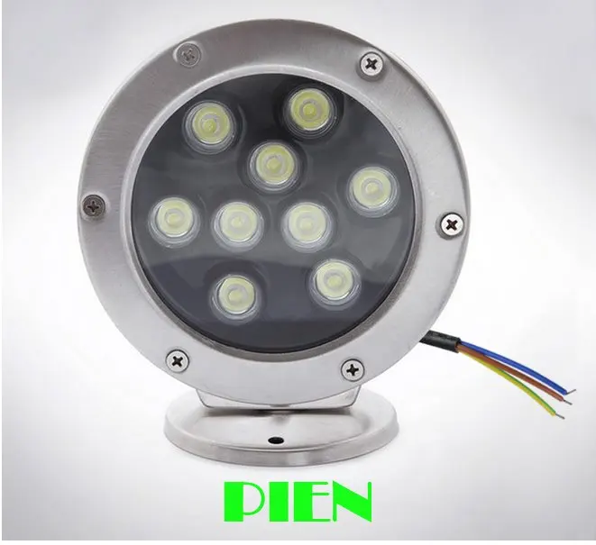 RGB LED IP68 Подводные лампы аквариум ip68 3 Вт 6 Вт 9 Вт 12 Вт 15 Вт 18 Вт Водонепроницаемый фонтан пруд бассейн Luces 12 В 220 В 110 В Бесплатная доставка