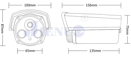 Ip-камера открытый 720 P Водонепроницаемый IP66 сети 1.0mp HD CCTV Камера P2P Plug& Play ip-камера 1mp IP HD Камера