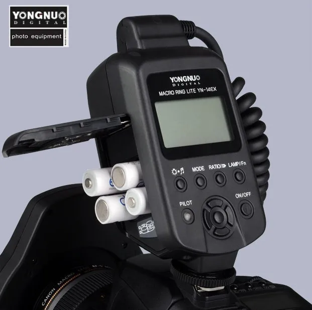 Yongnuo ttl макро кольцо вспышка светильник ing светильник YN-14EX для камер Canon как MR-14EX
