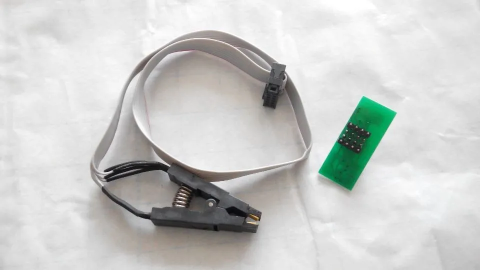 HKPAM Глобальный по всему миру SOIC8 SOP8 крепление для вспышки/Тесты Зажим для USB Всемирного Progrmmer BIOS/24/25/93