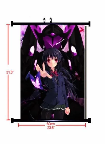 Декор плакат с героями аниме стены прокрутки Accel World Kuroyukihime^ Черный лотос 9060-007
