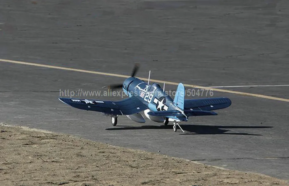 PNP версия F4U Corsair р/у самолет размах крыльев 1200 мм со складным крылом и вытягивающим шасси RC F4U