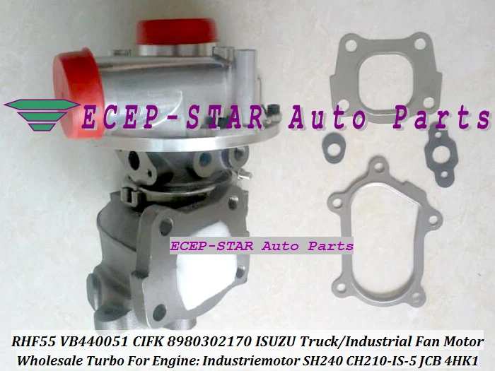 RHF55 VB440051 VC440051 CIFK 8980302170 Turbo Turbocharger For ISUZU Truck Industrial Fan Motor Industriemotor SH240 CH210-IS-5 JCB 4HK1 - (3)