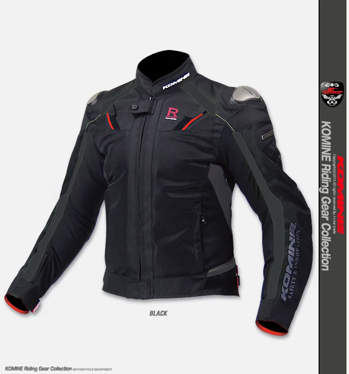 KOMINE 07-063 TITANIUM MESH JACKET R SPEC 3