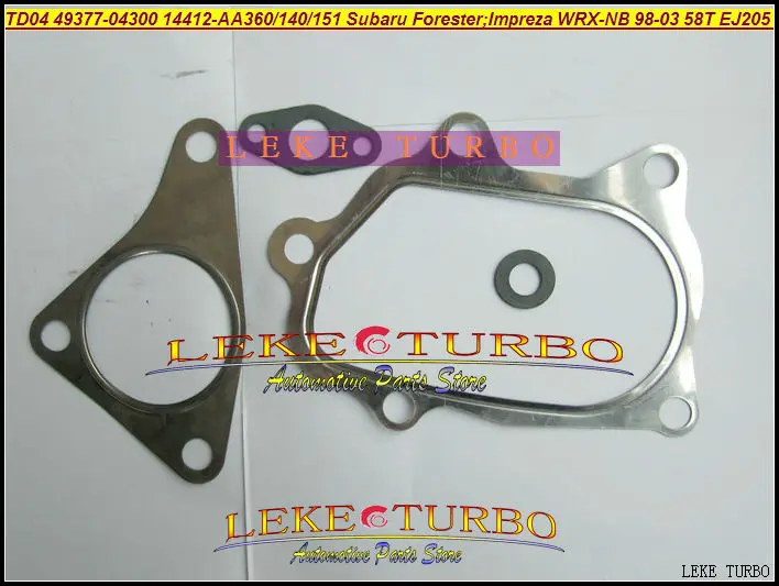- TD04L TD04HL-13T 49377-04300 14412-AA360 14412-AA140 Turbo Turbocharger For SUBARU Forester;Impreza WRX-NB 98-03 58T EJ205 2.0L 211HP (6)