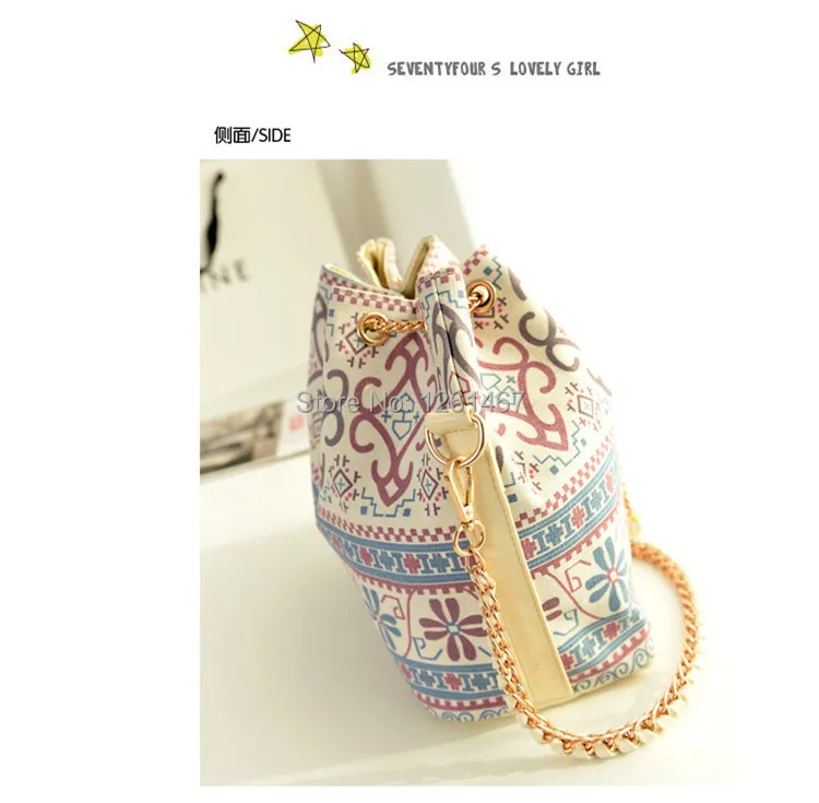 National style Fresh female bag with drawstring Casual women's shoulder bag Free shipping (18).jpg