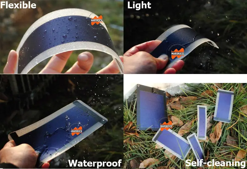 В Гибкая солнечная панель 4,5 Вт 0,5 V для DIY