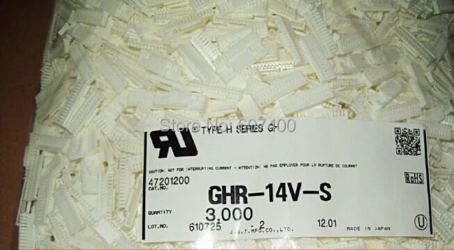 Ghr-14v-s CONN GH Корпус 14pos 1.25 мм белый Корпус S JST Инструменты для наращивания волос терминалы Корпус S 100% новое и оригинальное части