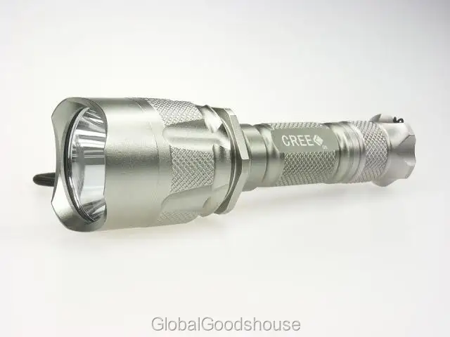 ; 20 компл./лот C11 Cree XML-T6 перезаряжаемый светодиодный фонарь дальнего радиуса действия выстрел алюминиевый рефлектор+ 18650 Батарея+ Зарядное устройство