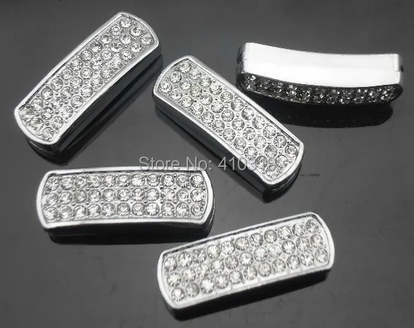 20 шт./лот 8 мм со стразами ползунок Шарм DIY Интимные аксессуары подходят для 8 мм браслет
