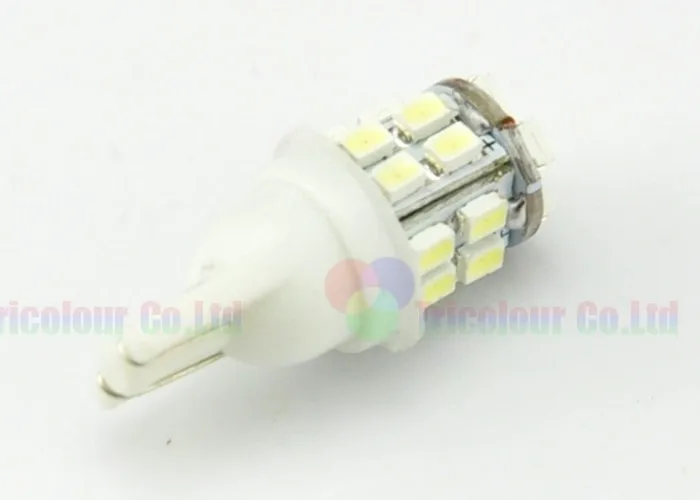 AutoEC W5W 24 светодиодный SMD1206 автомобиля T10 168 194 клиновидные боковые светодиодный свет лампы 300 шт.; ; детское нижнее белье# LB83