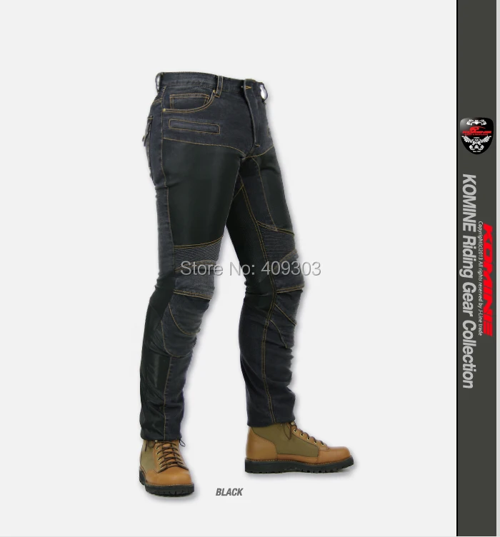 KOMINE 07-719 Super Fit Kevlar Mesh Denim Jeans 4