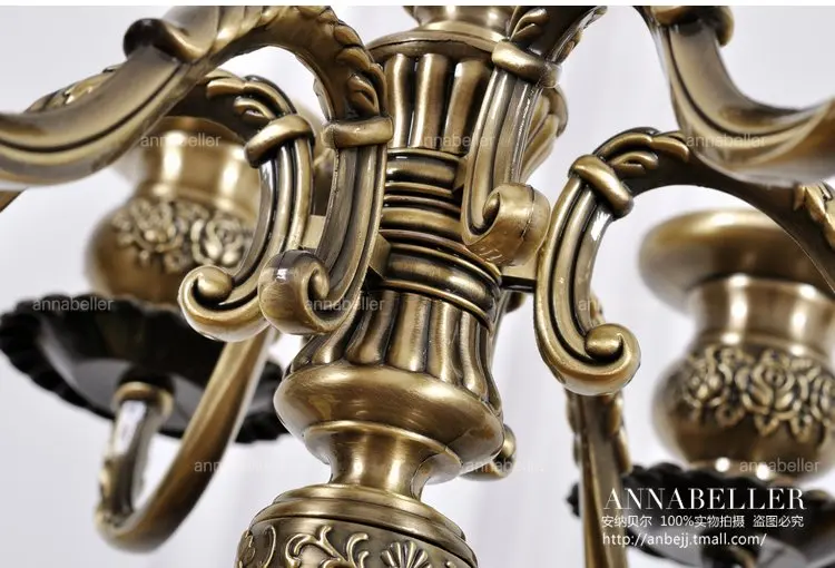 H54 см 3/5/7 огоньков подвеска ввиде бронзового канделябры старинный фонарь подсвечник большие декоративные свечи для украшения дома ZT2030