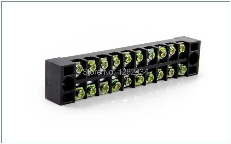 Клеммные блоки TB-2510(25A 10 P) Патч-панель проводка ряд распределительная коробка