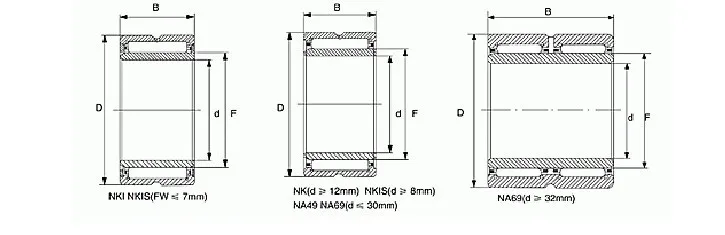 2 шт./лот NA4913 игольчатые подшипники с внутреннее кольцо подшипника 65x90x25 мм 65*90*25 подшипник