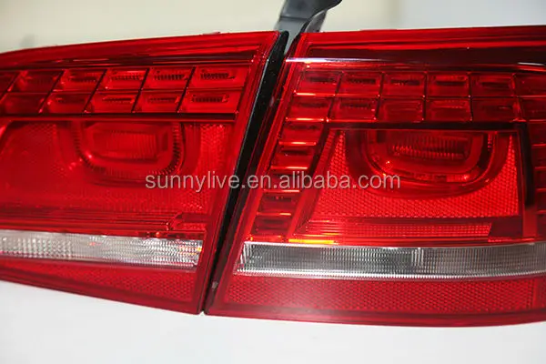 Для VW Passat b7 Европейский Magotan светодиодный задний фонарь задние фонари 2011- год красный цвет